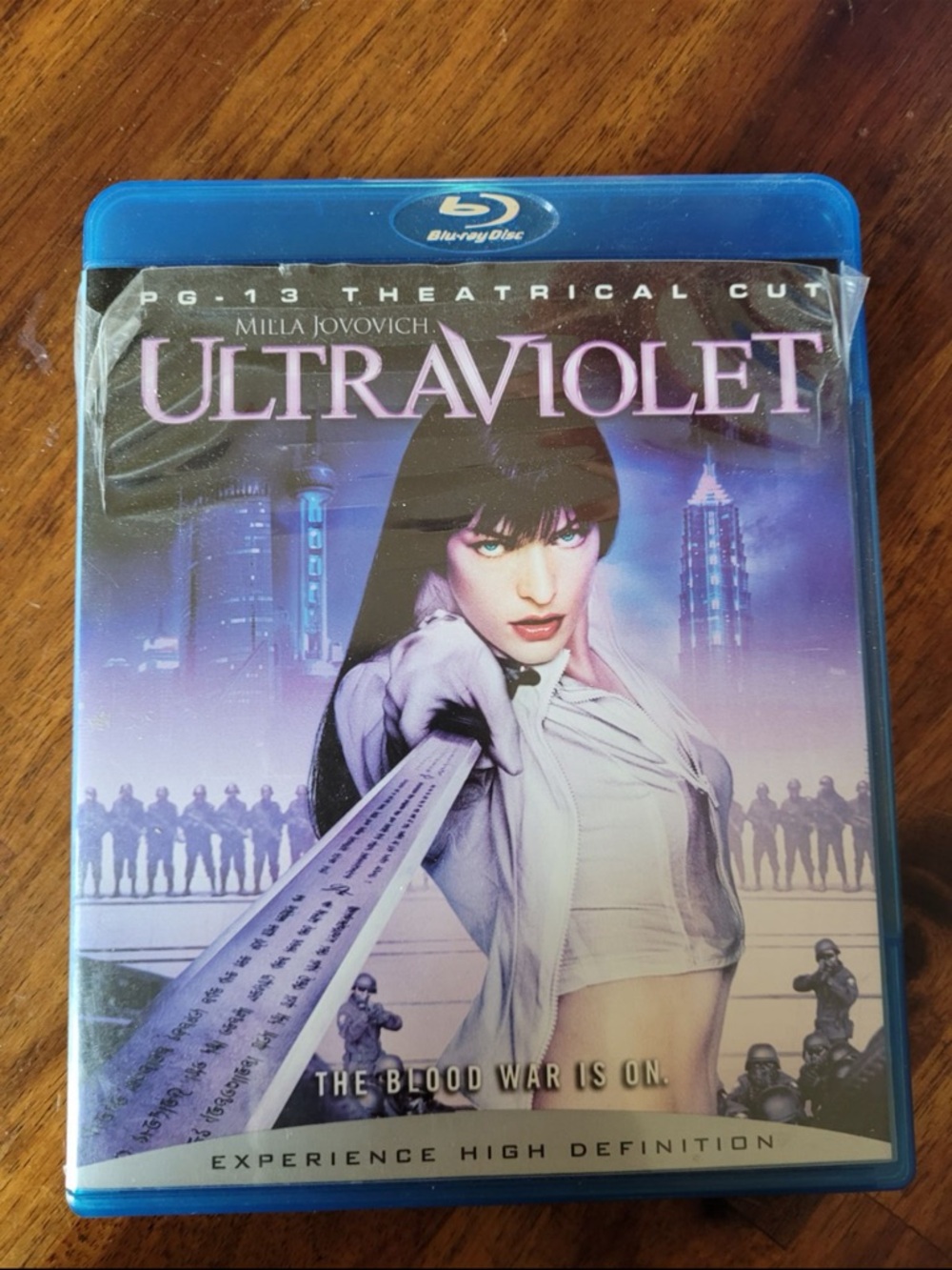 Ultraviolet Blu-ray Movie - Purple Cover